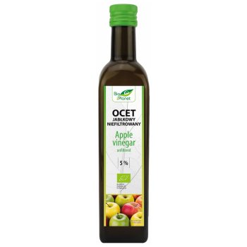 OCET JABŁKOWY 5 % NIEFILTROWANY BIO 500 ml - BIO PLANET