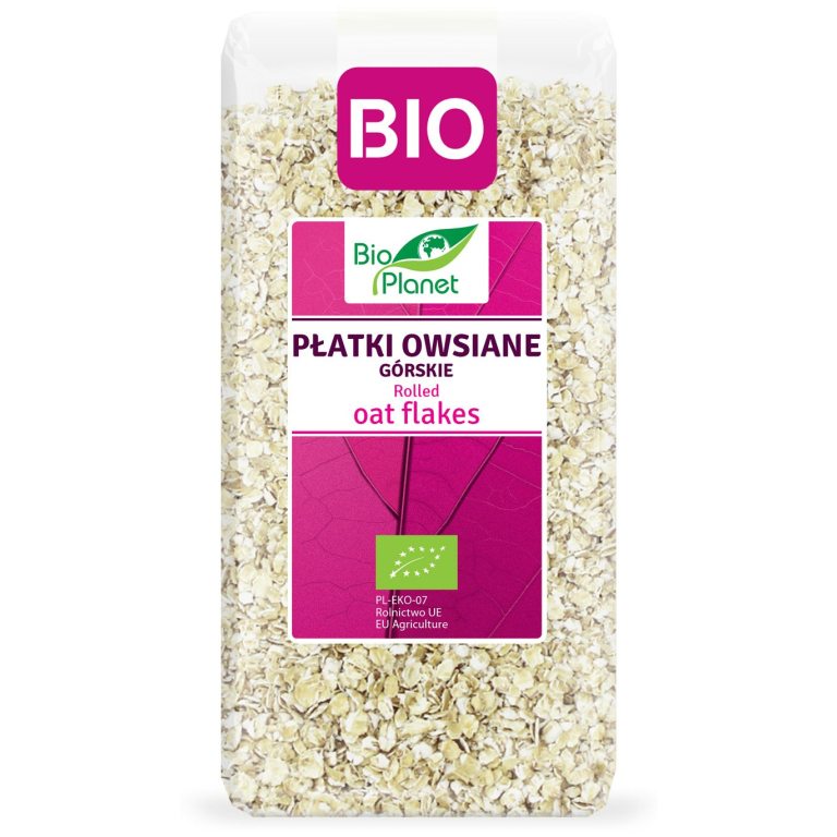PŁATKI OWSIANE GÓRSKIE BIO 300 g - BIO PLANET