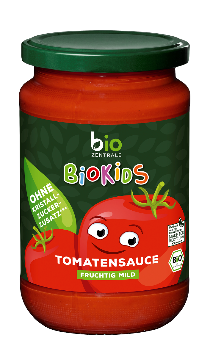 SOS POMIDOROWY DLA DZIECI BEZGLUTENOWY BIO 350 g - BIO ZENTRALE (BIOKIDS)