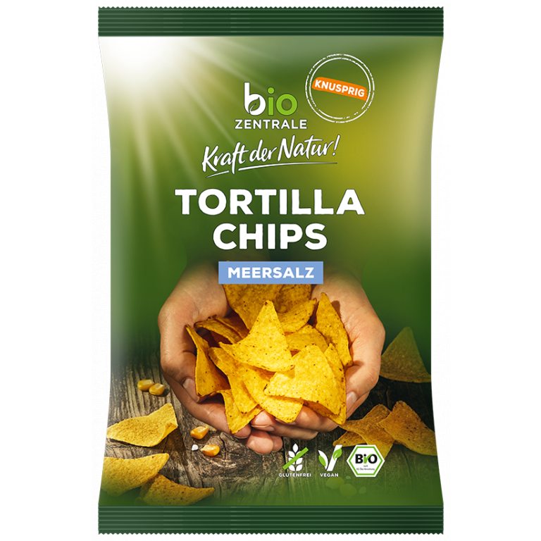 CHIPSY TORTILLA SOLONE BEZGLUTENOWE BIO 125 g - BIO ZENTRALE