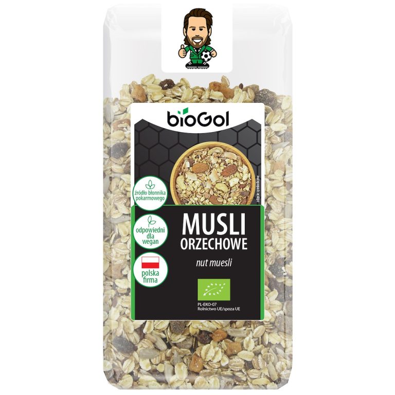 MUSLI ORZECHOWE BIO 300 g - BIOGOL