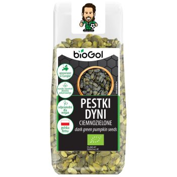 PESTKI DYNI CIEMNOZIELONE (UPRAWIANE W EUROPIE) BIO 150 g - BIOGOL