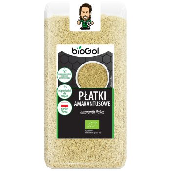 PŁATKI AMARANTUSOWE BIO 300 g - BIOGOL