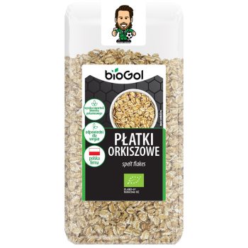 PŁATKI ORKISZOWE BIO 300 g - BIOGOL