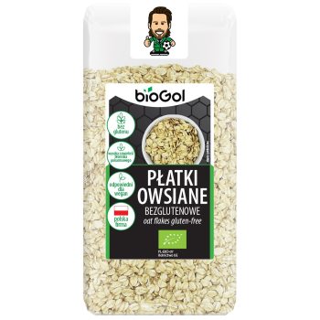 PŁATKI OWSIANE BEZGLUTENOWE BIO 300 g - BIOGOL