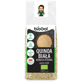 QUINOA BIAŁA (KOMOSA RYŻOWA) BEZGLUTENOWA BIO 250 g - BIOGOL