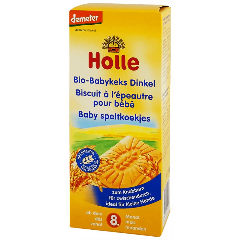 HERBATNIKI ORKISZOWE OD 8 MIESIĄCA DEMETER BIO 150 g - HOLLE