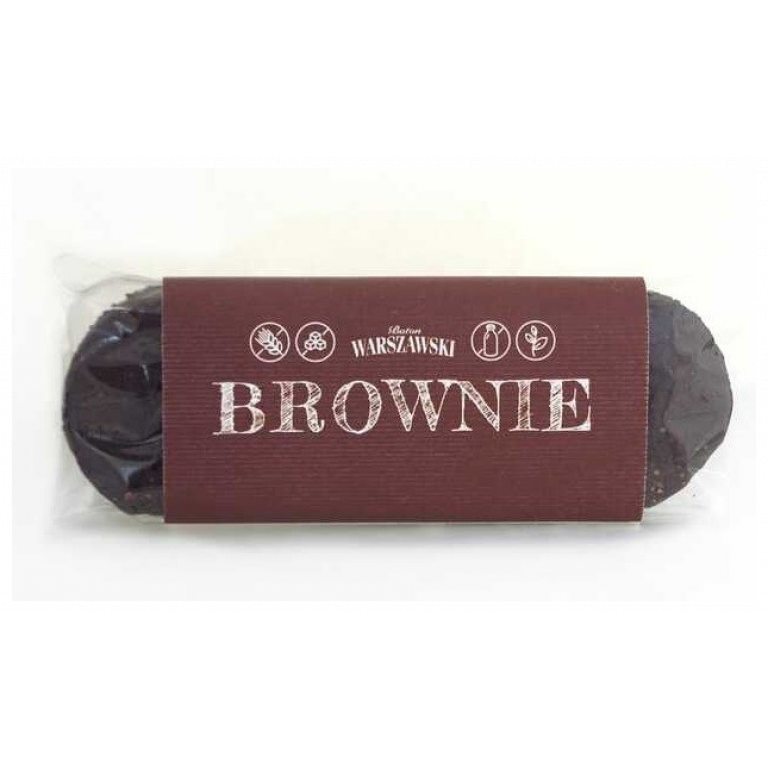 BATON BROWNIE BEZGLUTENOWY 50 g - BATON WARSZAWSKI