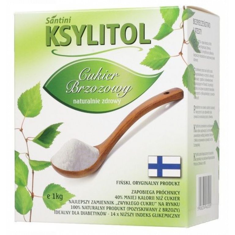 KSYLITOL 1 kg - SANTINI (FINLANDIA)