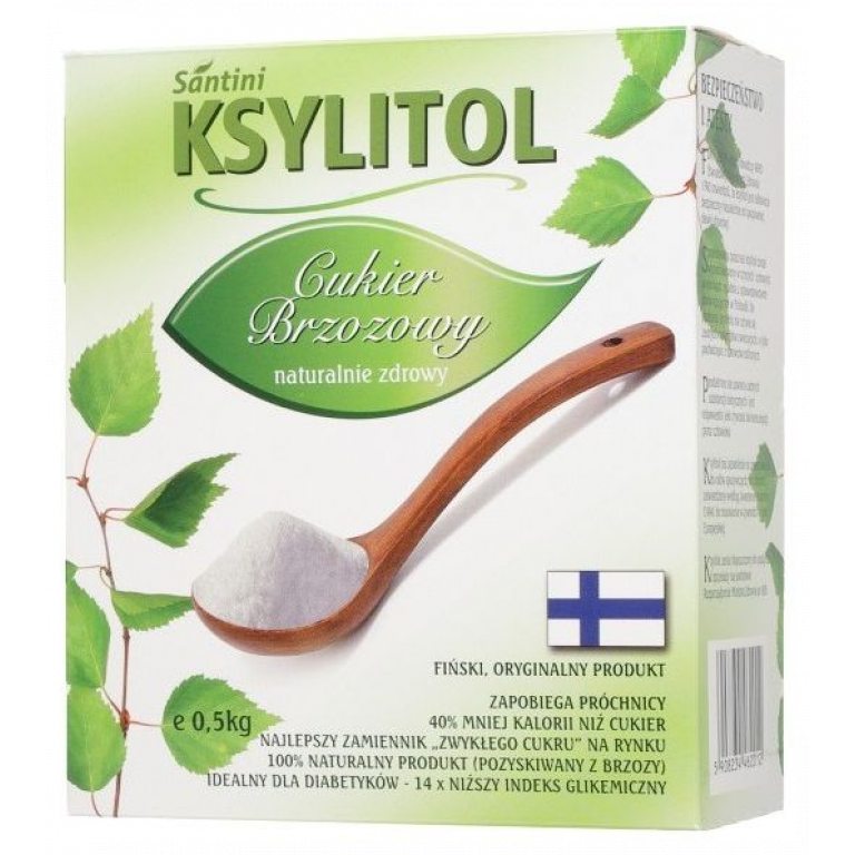 KSYLITOL 500 g - SANTINI (FINLANDIA)