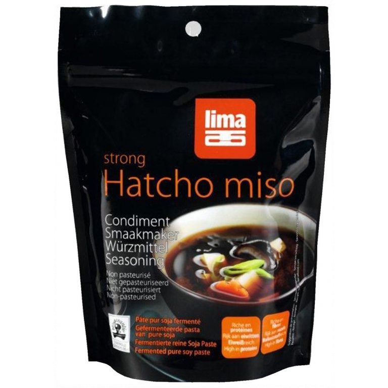 MISO HATCHO (PASTA SOJOWA Z JĘCZMIENIEM) BIO 300 g - LIMA