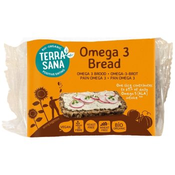 CHLEB OMEGA-3 KROJONY BIO 300 g - TERRASANA
