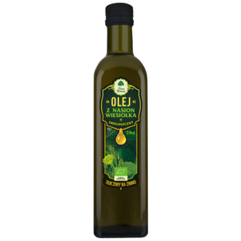 OLEJ Z WIESIOŁKA TŁOCZONY NA ZIMNO BIO 250 ml - DARY NATURY