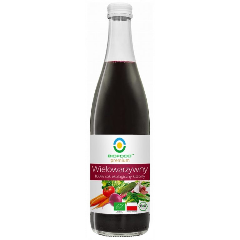 SOK WIELOWARZYWNY KISZONY NFC BEZGLUTENOWY BIO 500 ml - BIO FOOD