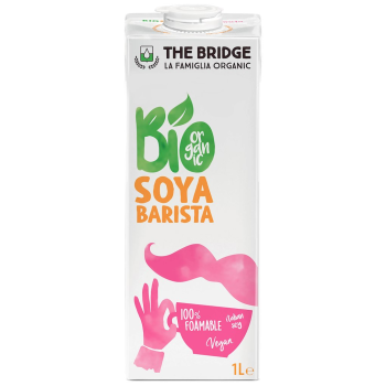 NAPÓJ SOJOWY BARISTA BEZGLUTENOWY BIO 1 L - THE BRIDGE