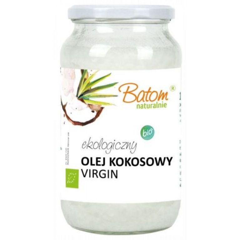 OLEJ KOKOSOWY VIRGIN BIO 1 L - BATOM