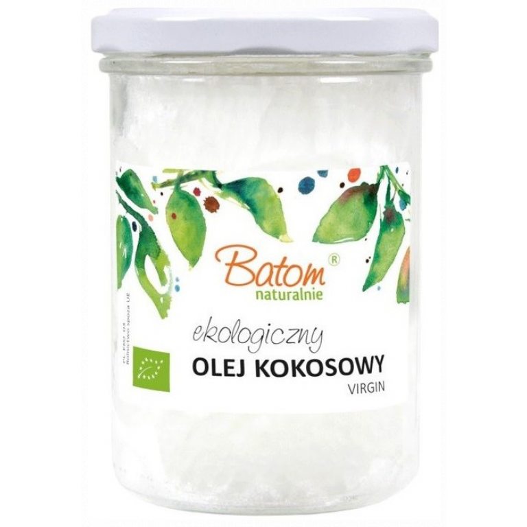 OLEJ KOKOSOWY VIRGIN BIO 500 ml - BATOM