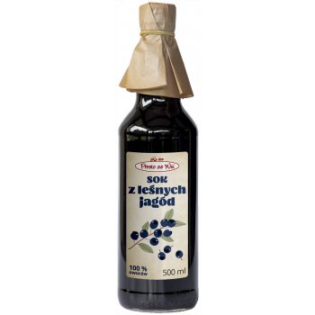SOK Z JAGODY LEŚNEJ 500 ml - PROSTO ZE WSI