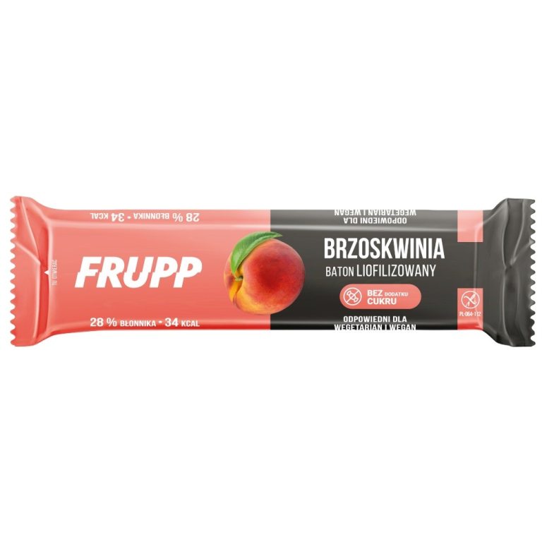 BATON LIOFILIZOWANY BRZOSKWINIOWY BEZGLUTENOWY 10 g - CELIKO (FRUPP)