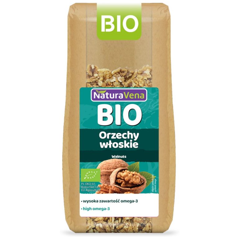 ORZECHY WŁOSKIE BIO 100 g - NATURAVENA
