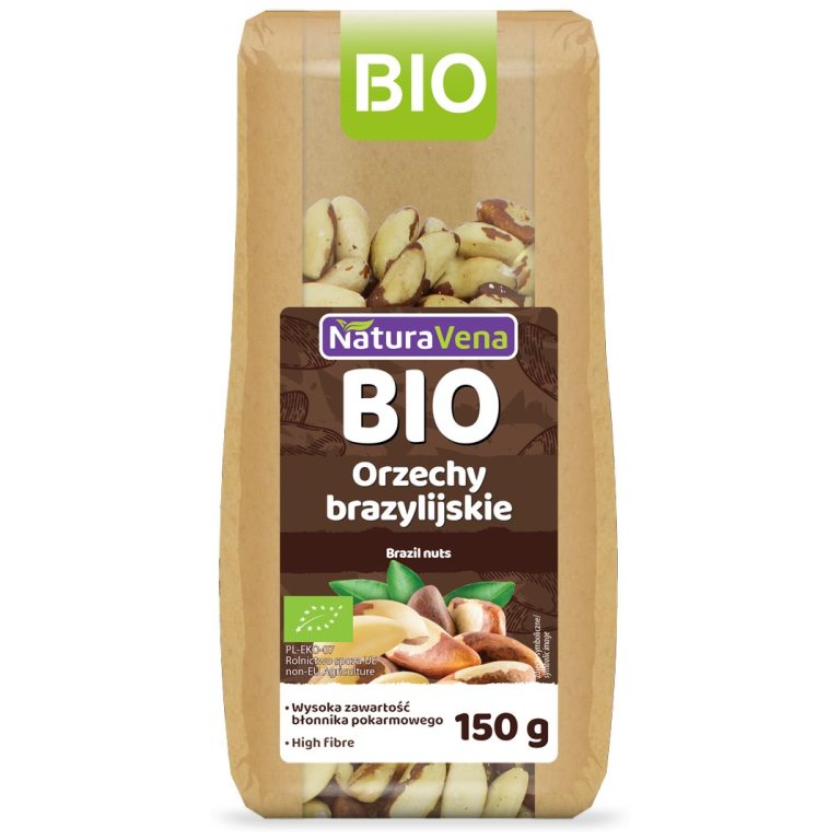 ORZECHY BRAZYLIJSKIE BIO 150 g - NATURAVENA