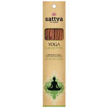 KADZIDEŁKA INDYJSKIE JOGA I MEDYTACJA (15 szt.) 30 g - SATTVA (WELLNESS)