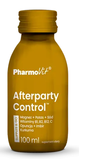 SHOT AFTERPARTY CONTROL BEZGLUTENOWY 100 ml - PHARMOVIT (SUPPLES & GO)