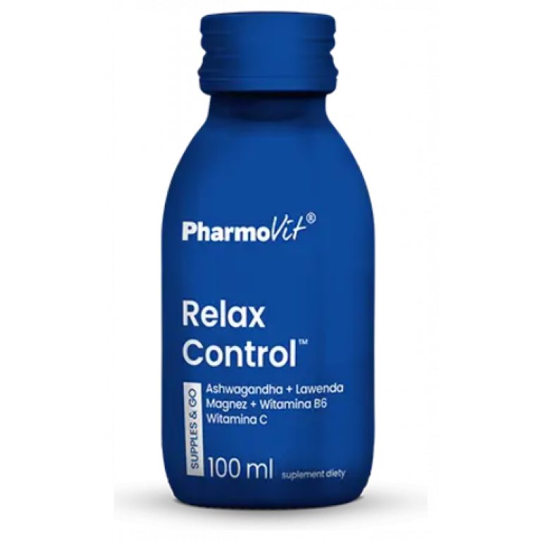 SHOT RELAX CONTROL BEZGLUTENOWY 100 ml - PHARMOVIT (SUPPLES & GO)