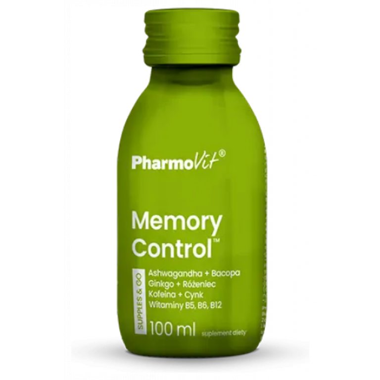 SHOT MEMORY CONTROL BEZGLUTENOWY 100 ml - PHARMOVIT (SUPPLES & GO)