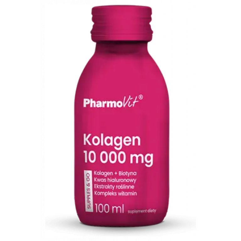 SHOT KOLAGEN (10 000 mg) BEZGLUTENOWY 100 ml - PHARMOVIT (SUPPLES & GO)