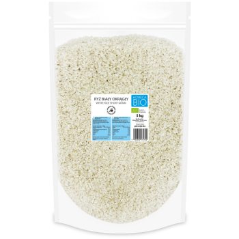 RYŻ BIAŁY OKRĄGŁY BIO 5 kg - HORECA (BIO PLANET)