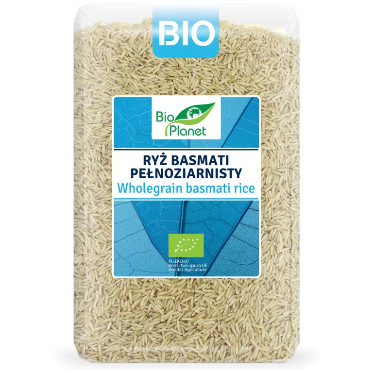 RYŻ BASMATI PEŁNOZIARNISTY BIO 2 kg - BIO PLANET
