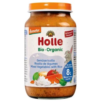 WARZYWA Z RYŻEM OD 8 MIESIĄCA DEMETER BIO 220 g (SŁOIK) - HOLLE