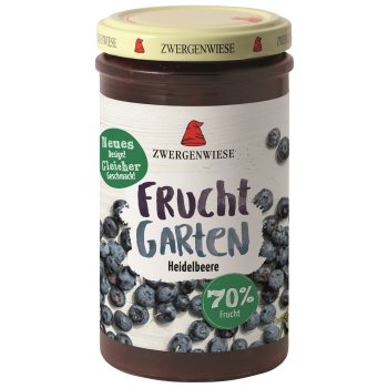 MUS JAGODOWY (70 % OWOCÓW) BEZGLUTENOWY BIO 225 g - ZWERGENWIESE