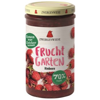 MUS MALINOWY (70 % OWOCÓW) BEZGLUTENOWY BIO 225 g - ZWERGENWIESE