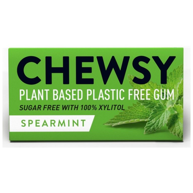 GUMA DO ŻUCIA Z KSYLITOLEM O SMAKU MIĘTOWYM (10 szt.) 15 g - CHEWSY