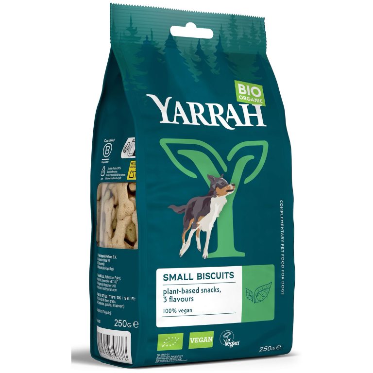 (DLA PSA MAŁEJ RASY) PRZYSMAK - CIASTKA ZBOŻOWE BIO 250 g - YARRAH