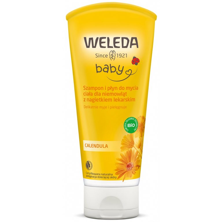 SZAMPON I PŁYN DO MYCIA DLA NIEMOWLĄT ECO 200 ml - WELEDA (BABY)