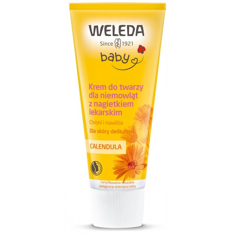 KREM DO TWARZY DLA NIEMOWLĄT Z NAGIETKIEM LEKARSKIM ECO 50 ml - WELEDA (BABY)