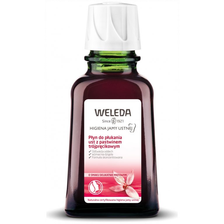 PŁYN DO PŁUKANIA UST Z PASTWINEM TRÓJPRĘCIKOWYM ECO 50 ml - WELEDA