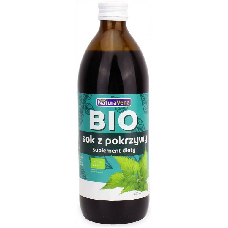 SOK Z POKRZYWY BIO 500 ml - NATURAVENA