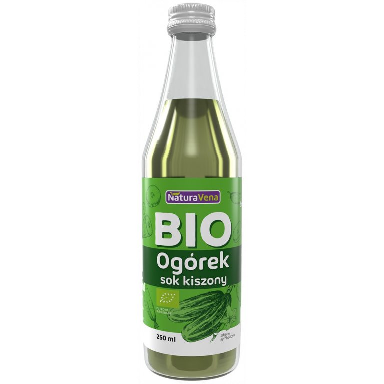 SOK Z OGÓRKÓW KISZONYCH BIO 250 ml - NATURAVENA