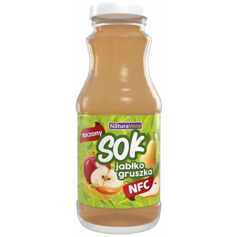 SOK JABŁKOWO-GRUSZKOWY NFC 250 ml - NATURAVENA