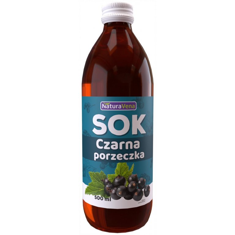 SOK Z CZARNEJ PORZECZKI 500 ml - NATURAVENA