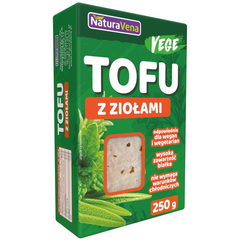 TOFU Z ZIOŁAMI 250 g - NATURAVENA