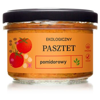PASZTET POMIDOROWY BIO 180 g - DELIKATNA (ZAKWASOWNIA)