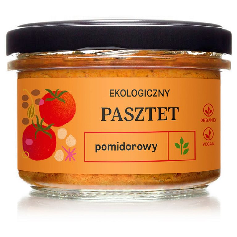 PASZTET POMIDOROWY BIO 180 g - DELIKATNA (ZAKWASOWNIA)