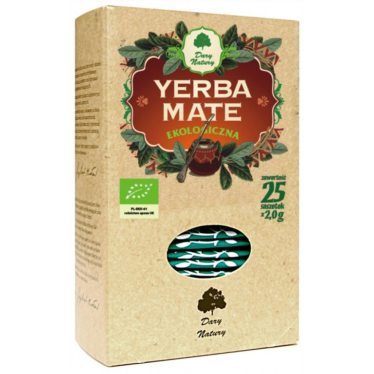 YERBA MATE BIO (25 x 2 g) 50 g - DARY NATURY