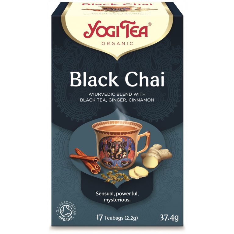 HERBATA CZARNA Z IMBIREM I CYNAMONEM (BLACK CHAI) BIO (17 x 2