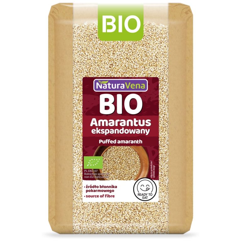 AMARANTUS EKSPANDOWANY BIO 110 g - NATURAVENA